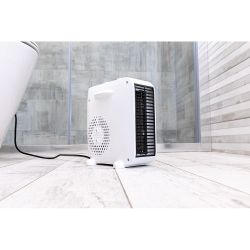 Calefactor Compacto Vertical/Horizontal 1.000 - 2.000 W Blanco