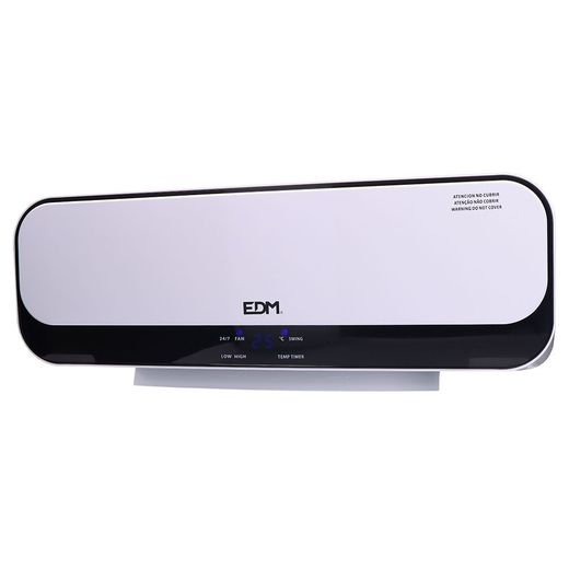 Calefactor Split Cerámico 1000 - 2000 W, Con Mando Distancia 55,7 X 14,4 X 18,5 Cm