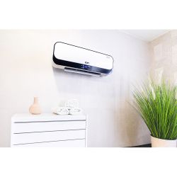 Calefactor Split Cerámico 1000 - 2000 W, Con Mando Distancia 55,7 X 14,4 X 18,5 Cm