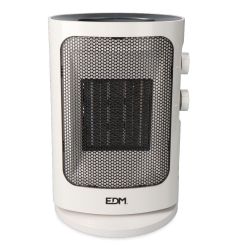 Calefactor Vertical Oscilante 1000 - 1500 W Blanco