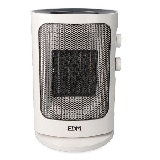 Calefactor Vertical Oscilante 1000 - 1500 W Blanco