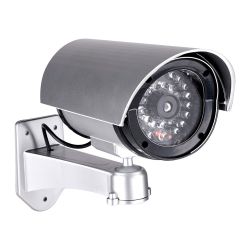 Cámara Seguridad Simulada Tipo Bullet 11 X 8 X 17 Cm