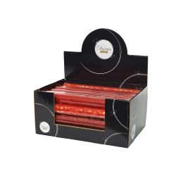 Camino De Mesa De Organza 3 Modelos Surtidos Rojos 35 X 200 Cm