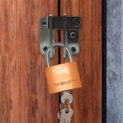 Candado De Arco Normal Basic Cn17, Latón, 20 Mm