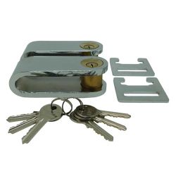 Candados Reja Ballesta Cn16 Con 3 Llaves, 2 Unidades