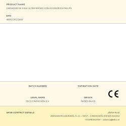 Cargador De Viaje Ultra Rapido Con Accesorios Philips