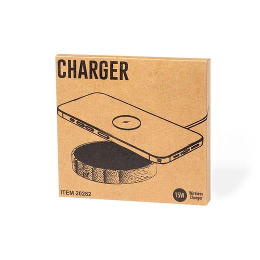 Cargador Inalámbrico Circular 15 W Ø6,8 X 1,1 Cm