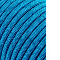 Carrete Cable Cordón Tubular H03Vv-F 2 X 0,75 Mm² Azul Claro, 25 M