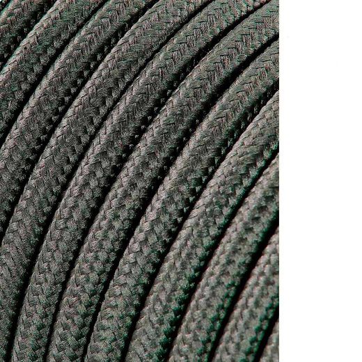 Carrete Cable Cordón Tubular H03Vv-F 2 X 0,75 Mm² Gris Oscuro, 25 M