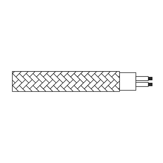 Carrete Cable Cordón Tubular H03Vv-F 2 X 0,75 Mm² Gris Oscuro, 5 M