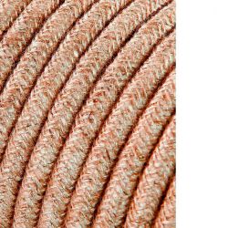 Carrete Cable Cordón Tubular H03Vv-F 2 X 0,75 Mm² Lino, 25 M