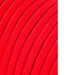 Carrete Cable Cordón Tubular H03Vv-F 2 X 0,75 Mm² Rojo, 25 M