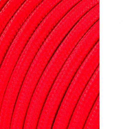 Carrete Cable Cordón Tubular H03Vv-F 2 X 0,75 Mm² Rojo, 25 M