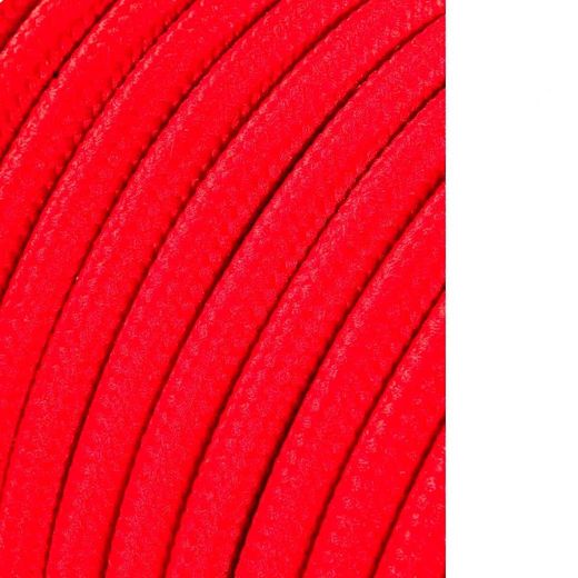 Carrete Cable Cordón Tubular H03Vv-F 2 X 0,75 Mm² Rojo, 5 M