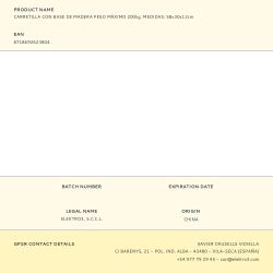 Carretilla Con Base De Madera Peso Máximo 200Kg, Medidas: 58X30X12Cm