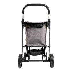 Carro De La Compra Basket Mf 4B Gris
