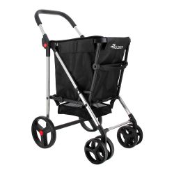 Carro De La Compra Basket Mf 4B Negro