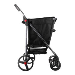 Carro De La Compra Basket Mf 4B Negro