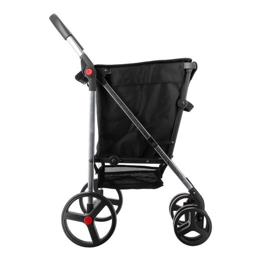 Carro De La Compra Basket Mf 4B Negro