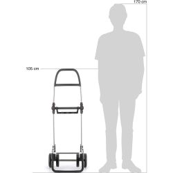 Carro De La Compra I-Max Mf 4 Ruedas Plegable Negro