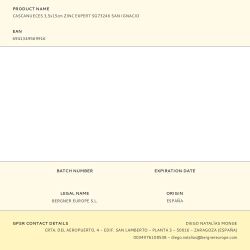 Cascanueces Zinc Expert 3,5 X 15 Cm