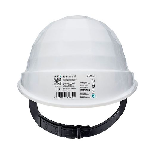 Casco De Seguridad, Blanco (Ce) 497000 Wolfcraft