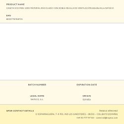 Caseta Eco Mini 100% Material Reciclado Con Doble Rejilla De Ventilación 60 X 50 X 41 Cm