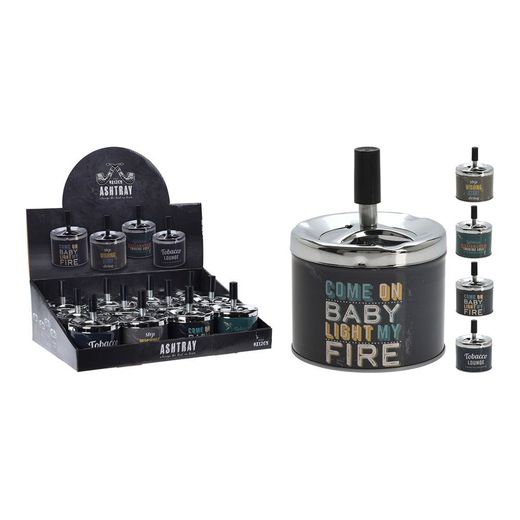 Cenicero Automático Inox Ø9 X 12 Cm Modelos Surtidos