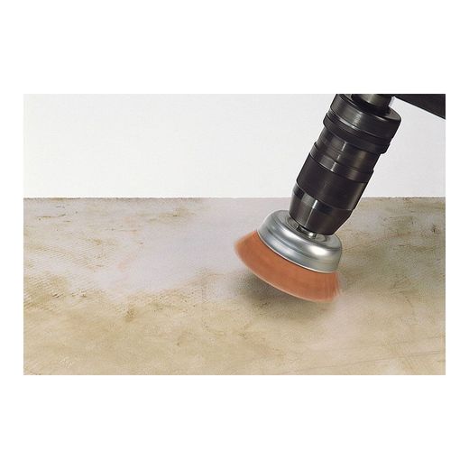 Cepillo De Copa De Alambre De Nylon, Agresivo, Vástago Hexagonal Ø50 Mm