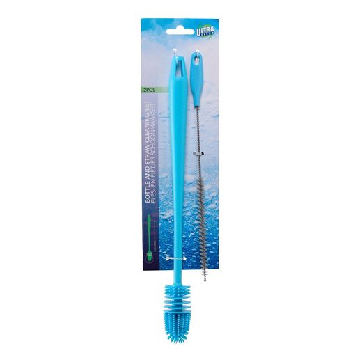 Cepillo Limpia Botellas Colores Surtidos, 2 Uds