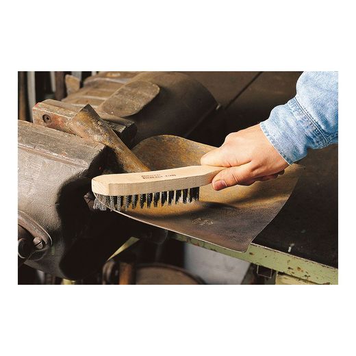 Cepillo Manual De Alambre De Acero, Modelo De Madera, 35 X 280 X 39 Mm