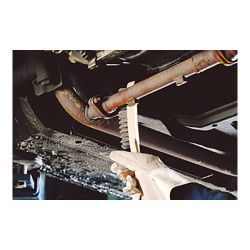 Cepillo Metálico De Mano, Acero, 4 Filas, Con Mango De Madera, 280 Mm