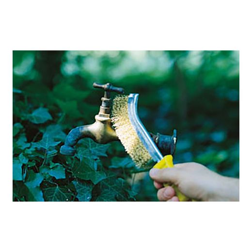 Cepillo Metálico De Mano, Latón, Con Mango De Plástico, 265 Mm