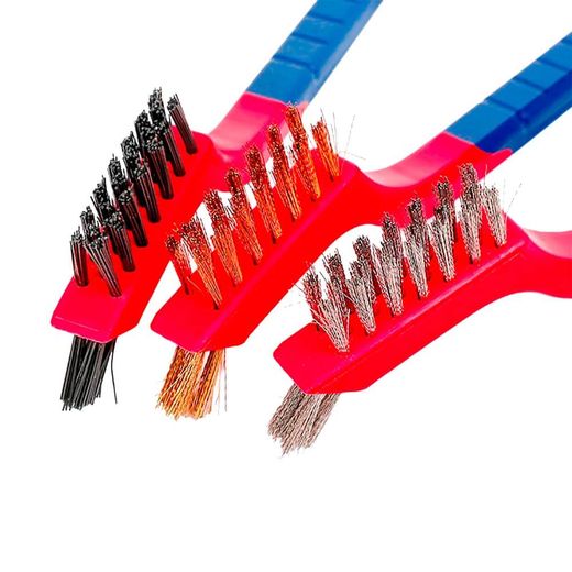 Cepillos De Alambre Soldador, Juego 3 Piezas