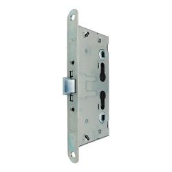 Cerradura Embutir Cortafuego Sin Cilindro Cre09 72 Mm Zincado