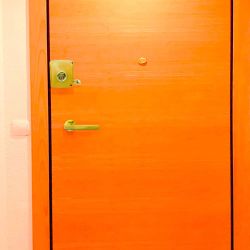 Cerradura Sobreponer Crs02 Derecha 60 X 120 Mm Pintado Oro