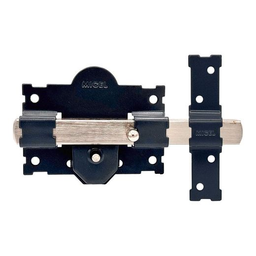 Cerrojo Sobreponer Crr06 105B/50 Mm Pintado Gris Llaves Iguales Amaestradas