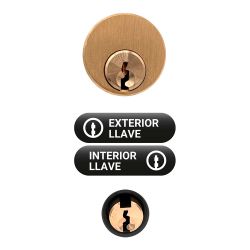 Cerrojo Sobreponer Crr07 105L/50 Mm Pintado Gris