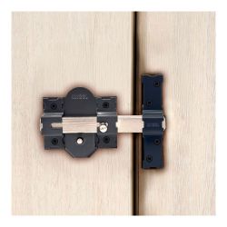 Cerrojo Sobreponer Crr08 86B/50 Mm Pintado Gris Llaves Iguales Amaestradas