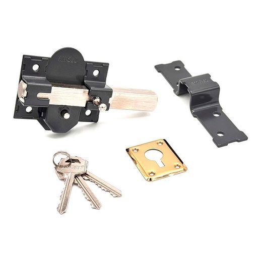 Cerrojo Sobreponer Crr08 86B/70 Mm Pintado Gris