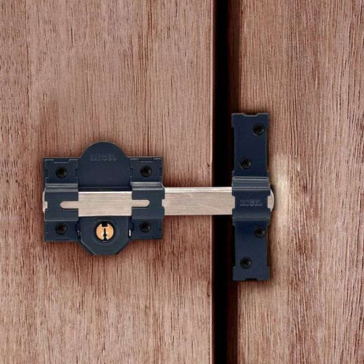 Cerrojo Sobreponer Crr09 86L/50 Mm Pintado Gris