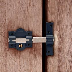 Cerrojo Sobreponer Crr09 86L/70 Mm Pintado Gris