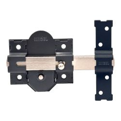 Cerrojo Sobreponer Crr10 86B/50 Mm Pintado Gris