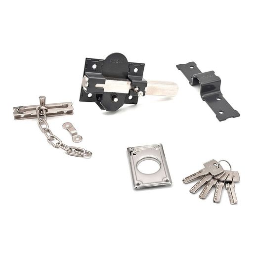 Cerrojo Sobreponer Crr10 86B/50 Mm Pintado Gris