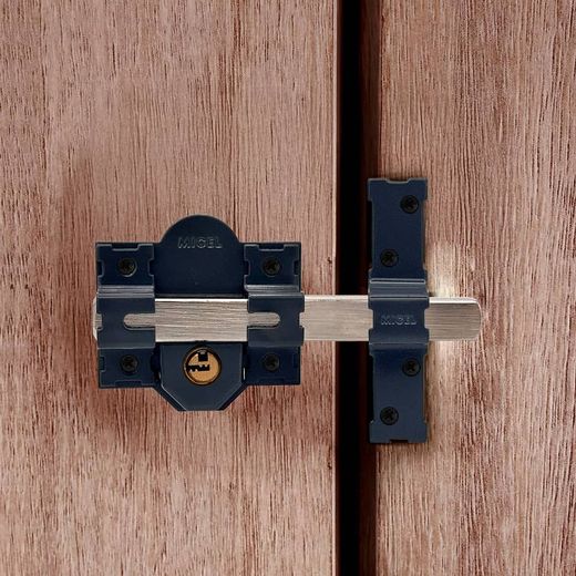 Cerrojo Sobreponer Crr11 86L/50 Mm Pintado Gris