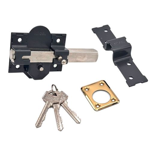 Cerrojo Sobreponer Crr12 86B/50 Mm Pintado Gris