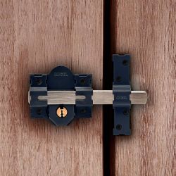 Cerrojo Sobreponer Crr13 86L/50 Mm Pintado Gris