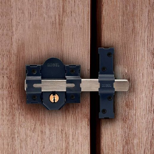 Cerrojo Sobreponer Crr13 86L/50 Mm Pintado Gris