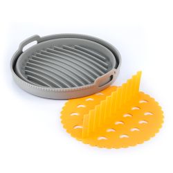 Cesta De Silicona Plegable Para Freidora De Aire