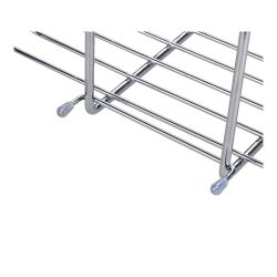 Cesto Para La Ducha Milo De Acero Inoxidable 25 X 14 X 36 Cm